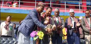 धनगढी रंगाशालामा दोश्रो नगरस्तरीय राष्ट्रपती रनिङ्ग सिल्ड प्रतियोगिता सुरु