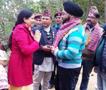 भारतीय पर्यटकलाई सिमामा स्वागत
