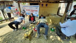 लकडाउनमा’फूलबारी जेसीजले  गर्यो रगत सङ्कलन