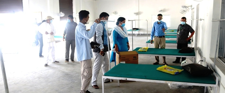धनगढी उप–महानगरले २८ बेडको आईसोलेशन संचालनमा ल्यायो