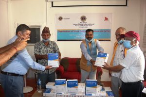 सेती प्रादेशीक अस्पताललाई लाईन्स क्लवअफ ईन्टरनेशनल द्वारा भिटिएम सहयोग
