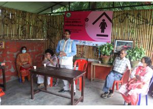 धनगढीमा महिलाका लागि नमुना होल्डिङ्ग र आईसोलेशन स्थापना