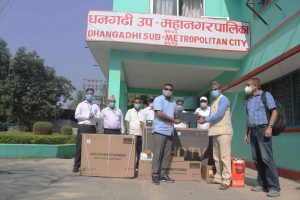 संघीयता सहयोग कार्यक्रम अन्तरगत सामाग्री हस्तान्तरण