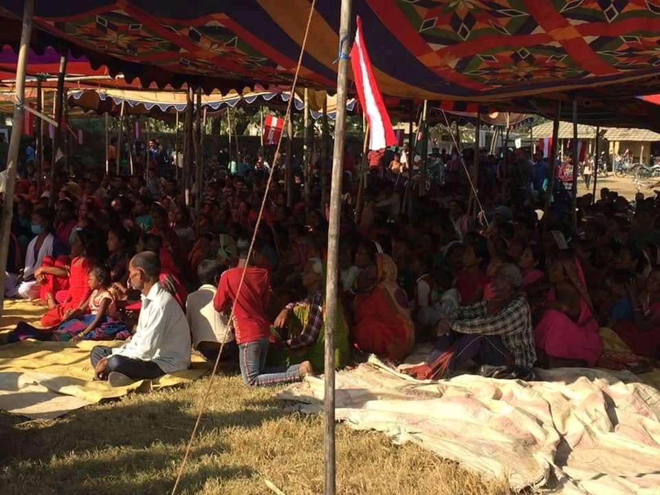पर्साको जिराभवानी पाँचमा राप्रपा र राजपा परित्याग गरि ७ सय जना नेपाली कांग्रेसमा प्रवेश