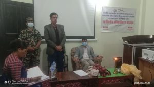 जोरायलमा बिपद ब्यावस्थापन समितीका पदाधिकारी र सदस्यहरुका लागी अभिमुखिकरण कार्यक्रम सम्पन्न