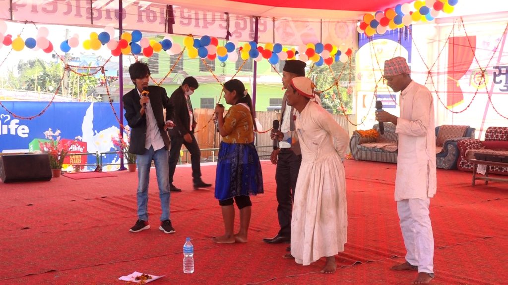 सुदूरपश्चिम महोत्सवमा विपद् सम्बन्धी नाटक प्रदर्शन
