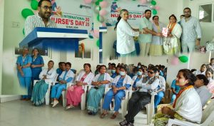 निसर्ग हस्पिटलमा विश्व नर्स दिवस र बुद्ध जयन्ती मनाइयो