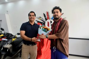 Hero XPulse का ब्रान्ड एम्बेसडर तथा चर्चित गायक सुशान्त केसी धनगढीमा, बाजुरातर्फ एड्भेन्चर यात्रा