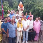 गेटामा शहीद भीमदत्त पन्तको शालिक अनावरण